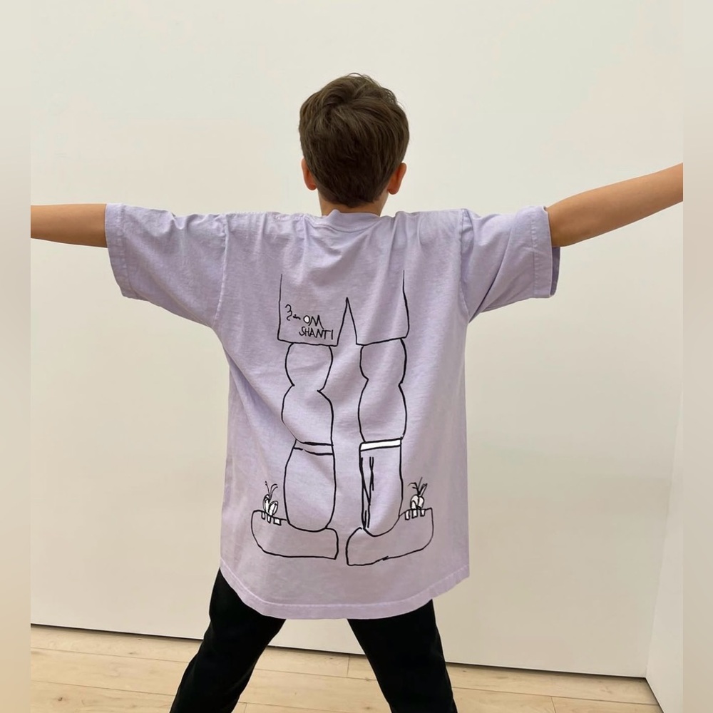 Everybody World The Journal Gallery Joe Bradley Purple Collectible T Shirt Sz L View 4